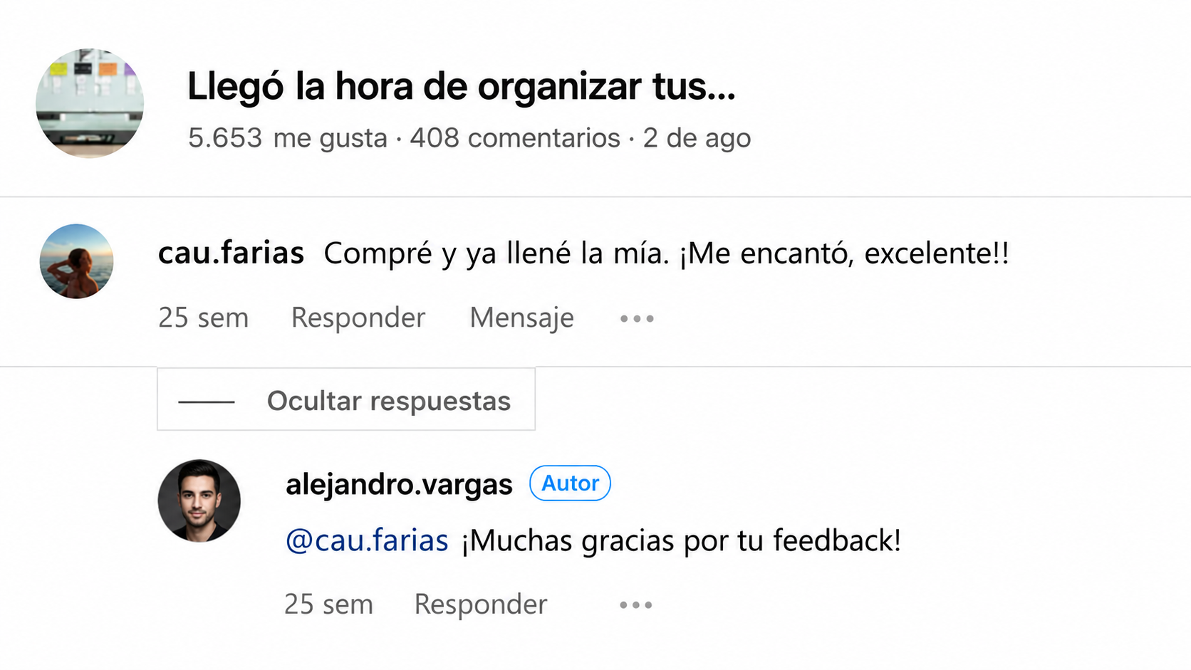 Testimonio